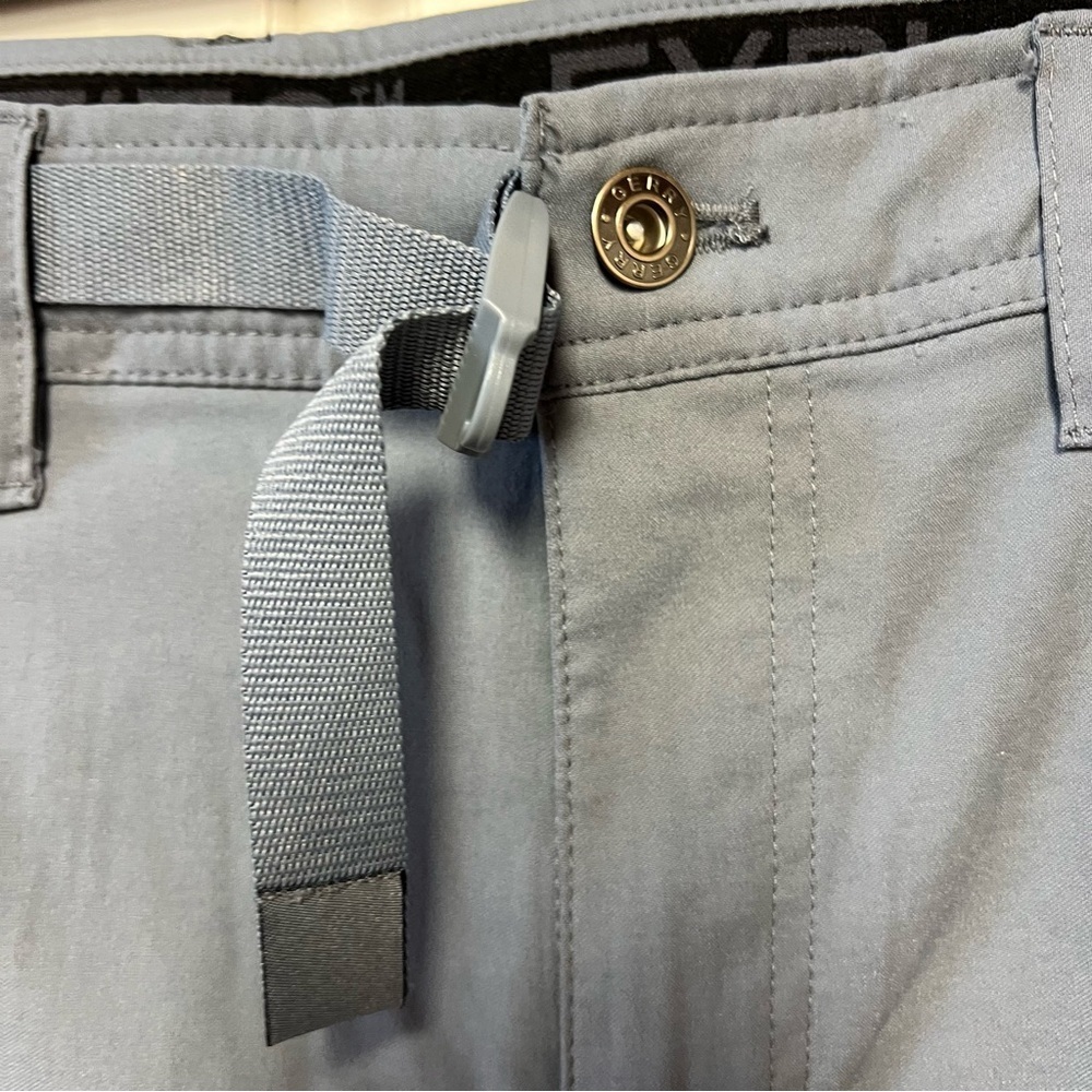 Gerry Men’s Hiking Shorts 36 Gray Stretch Outdoor Performance - Picture 2 of 6